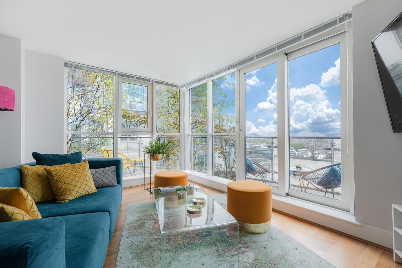 Best Thames View In Town! Large Luxxe Nomad Design Family Home Londen Buitenkant foto