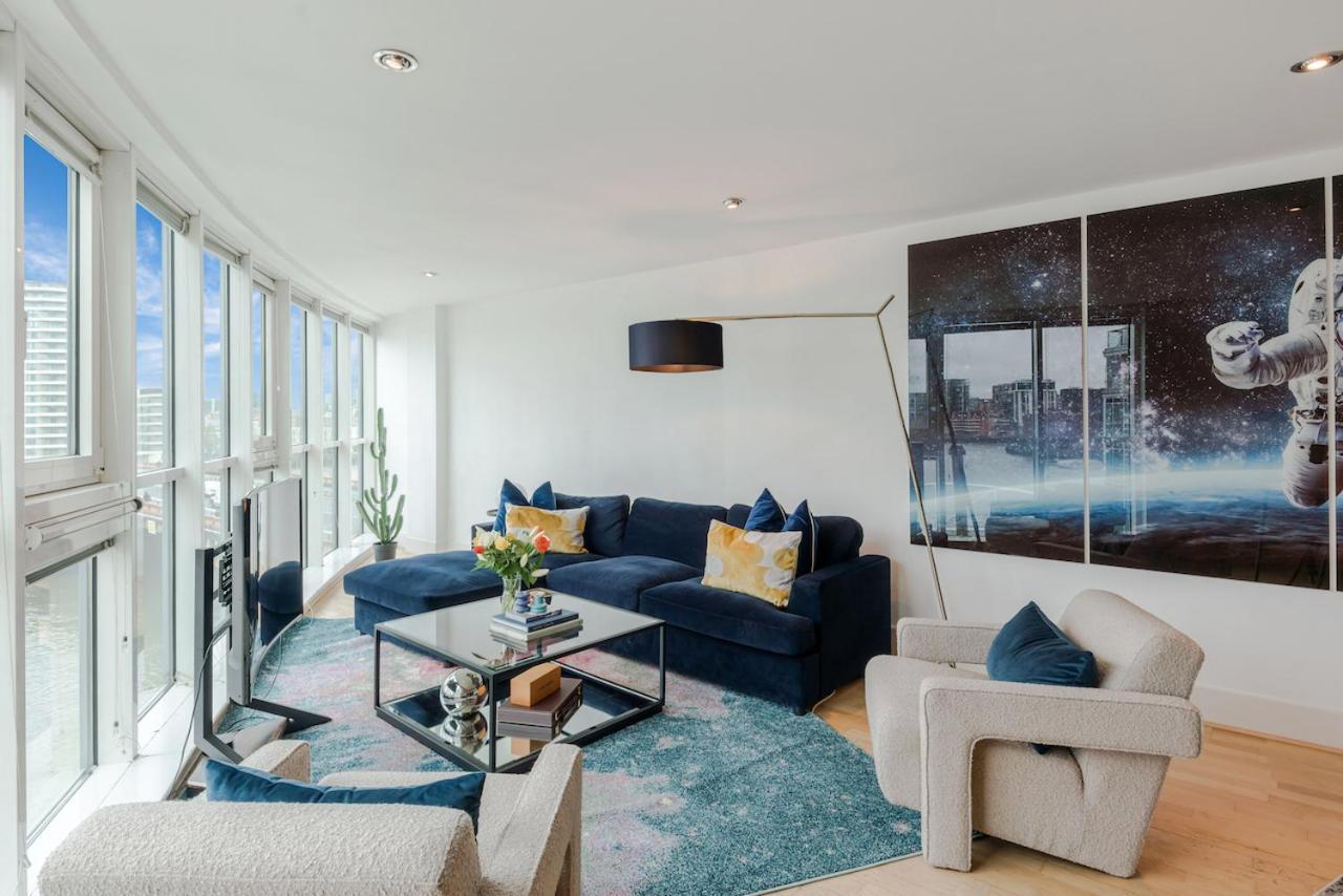 Best Thames View In Town! Large Luxxe Nomad Design Family Home Londen Buitenkant foto