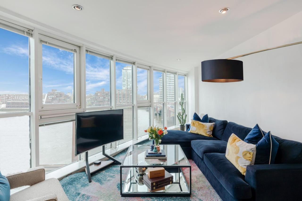 Best Thames View In Town! Large Luxxe Nomad Design Family Home Londen Buitenkant foto